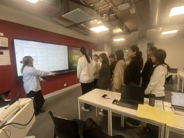 课堂上的单词游戏环节